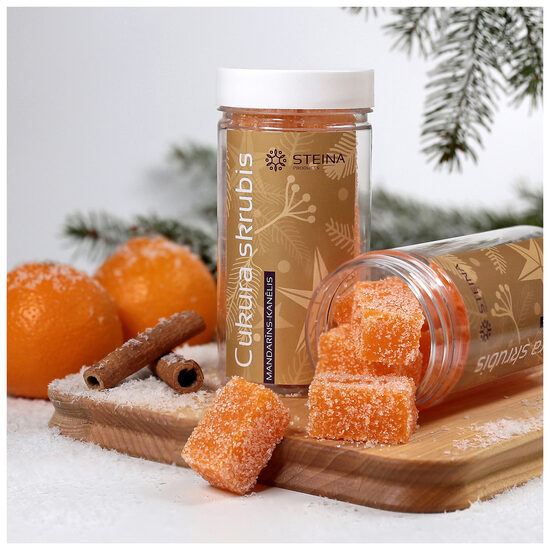 Cukura skrubis "Mandarīns-kanēlis"