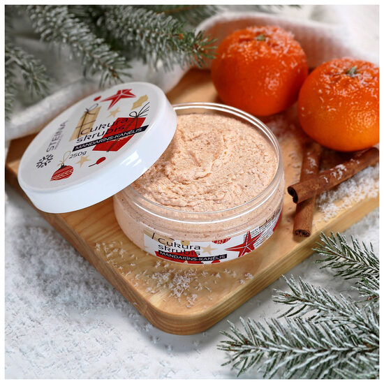 Cukura skrubis "Mandarīns-kanēlis"